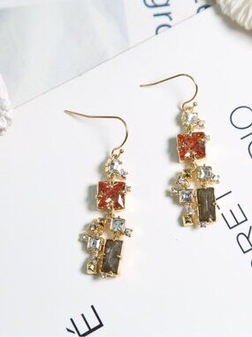 Alexis Bittar Large Gemstone Earrings